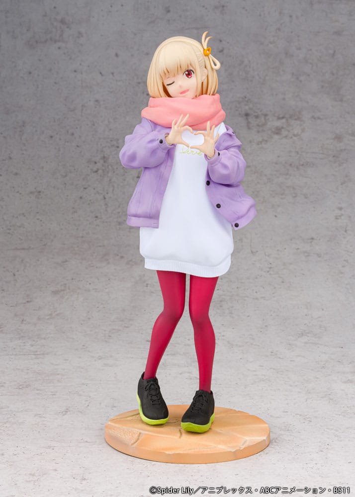 Lycoris Recoil statuette PVC 1/7 Chisato Nishikigi Winter Ver. 23 cm