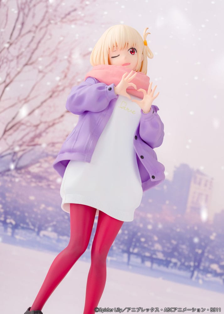 Lycoris Recoil statuette PVC 1/7 Chisato Nishikigi Winter Ver. 23 cm