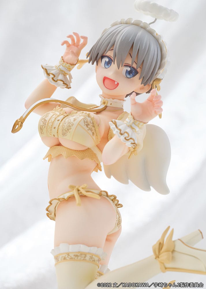 Uzaki-chan Wants to Hang Out! statuette PVC 1/7 Hana Uzaki Angel Ver. 19 cm