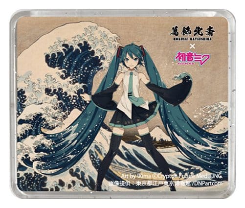 Katsushika Hokusai x Hatsune Miku aimant 3D Thirty-six Views of Mount Fuji The Great Wave off Kanagawa