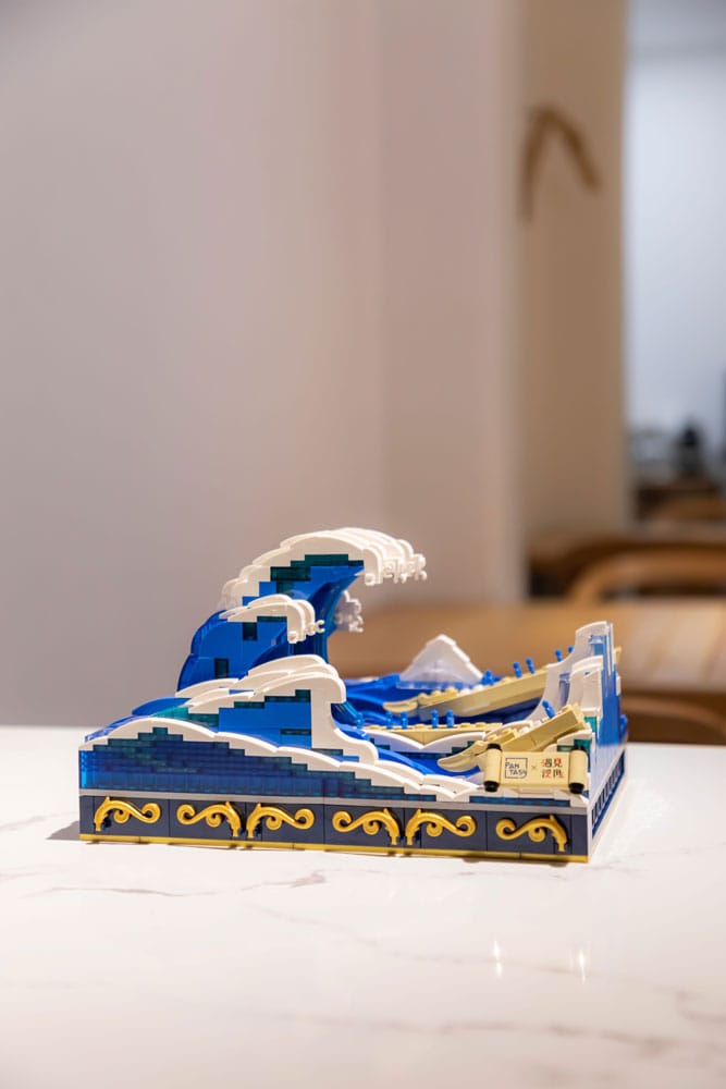 Pantasy Original Jeu de construction The Great Wave Of Kanagawa