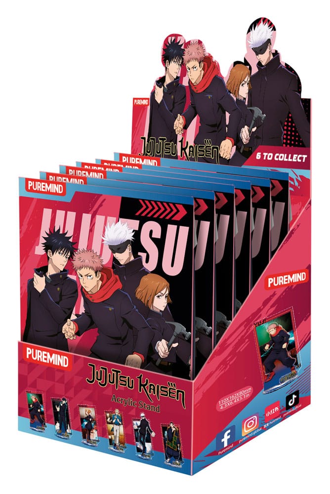 Jujutsu Kaisen présentoir boîte-mystère figurine acrylique (6)