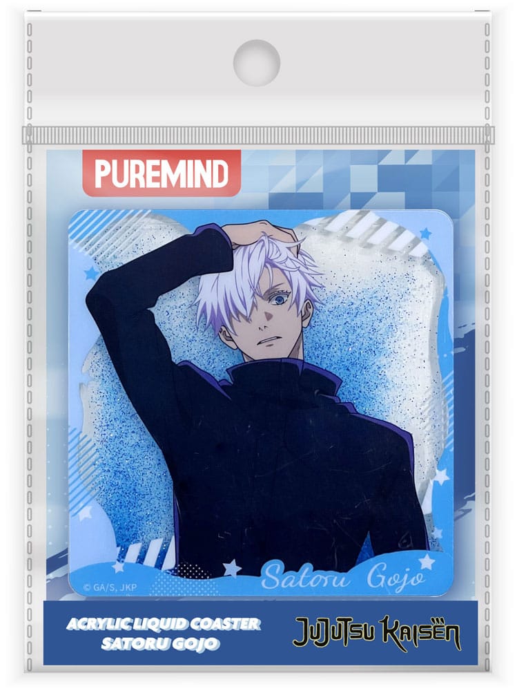 Jujutsu Kaisen sous-verres liquide acrylique Gojo