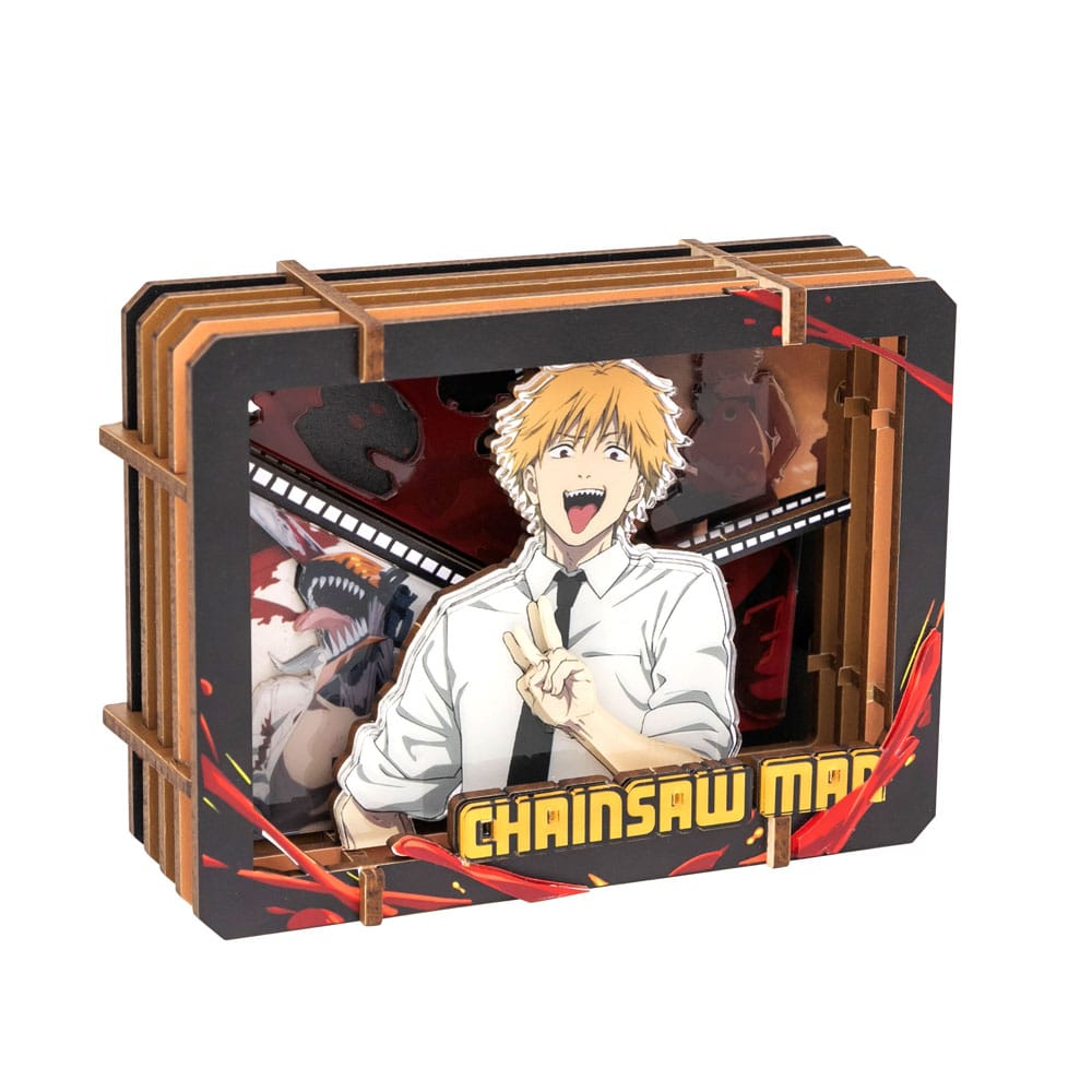 Chainsaw Man maquette Wooden Gallery (S) Denji