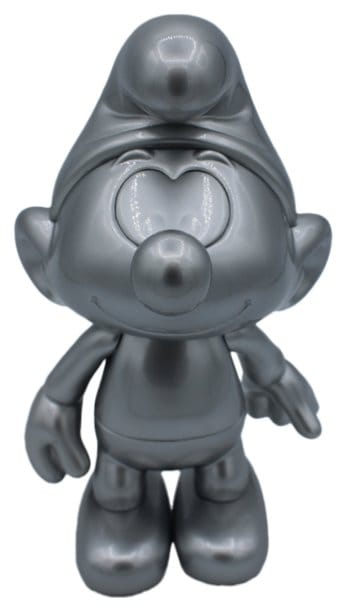 Les Schtroumpfs Figurine en Vinyle Schtroumpf Argent 19 cm