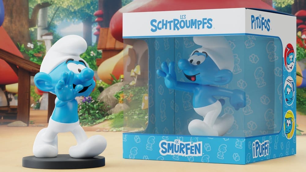 Les Schtroumpfs Statue Schtroumpf 11 cm
