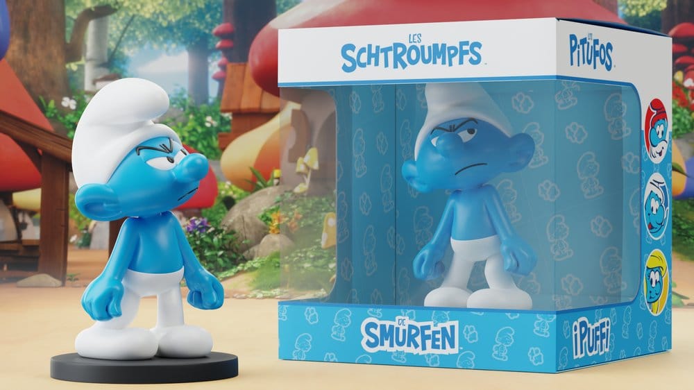 Les Schtroumpfs Statue Schtroumpf Grognon 11 cm