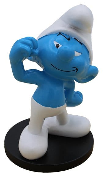 Les Schtroumpfs Statue Schtroumpf Costaud 11 cm