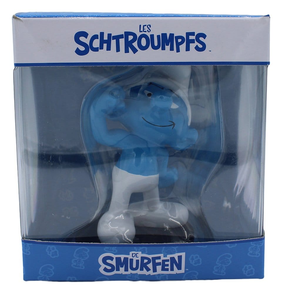Les Schtroumpfs Statue Schtroumpf Costaud 11 cm