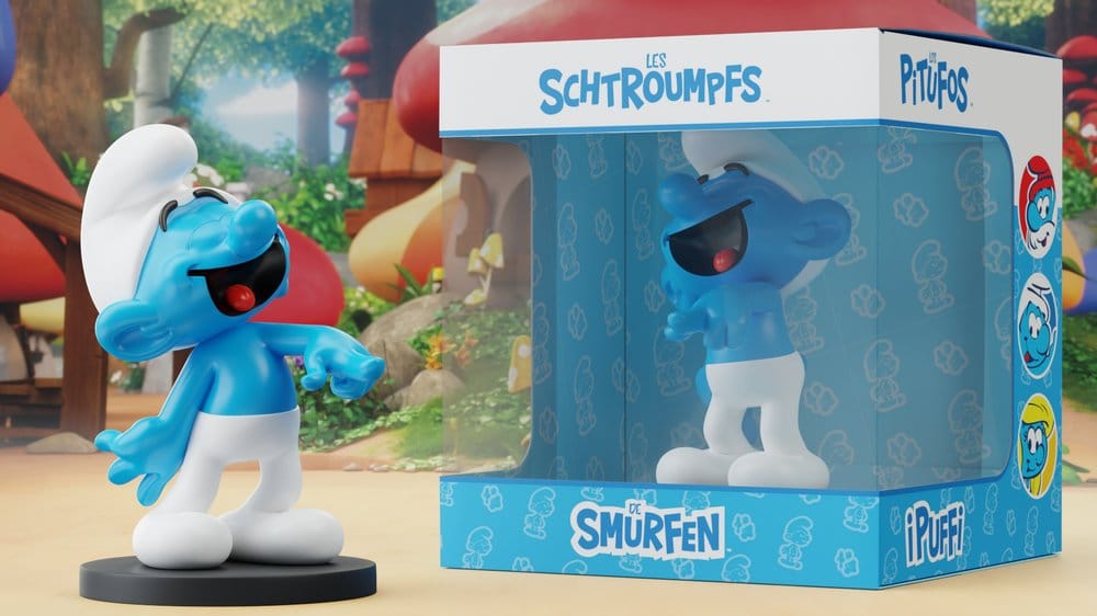 Les Schtroumpfs Statue Schtroumpf Farceur 11 cm
