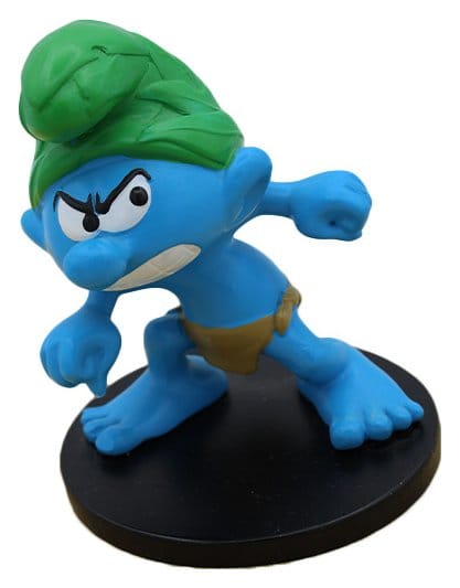 Les Schtroumpfs Statue Schtroumpf Sauvage 10 cm