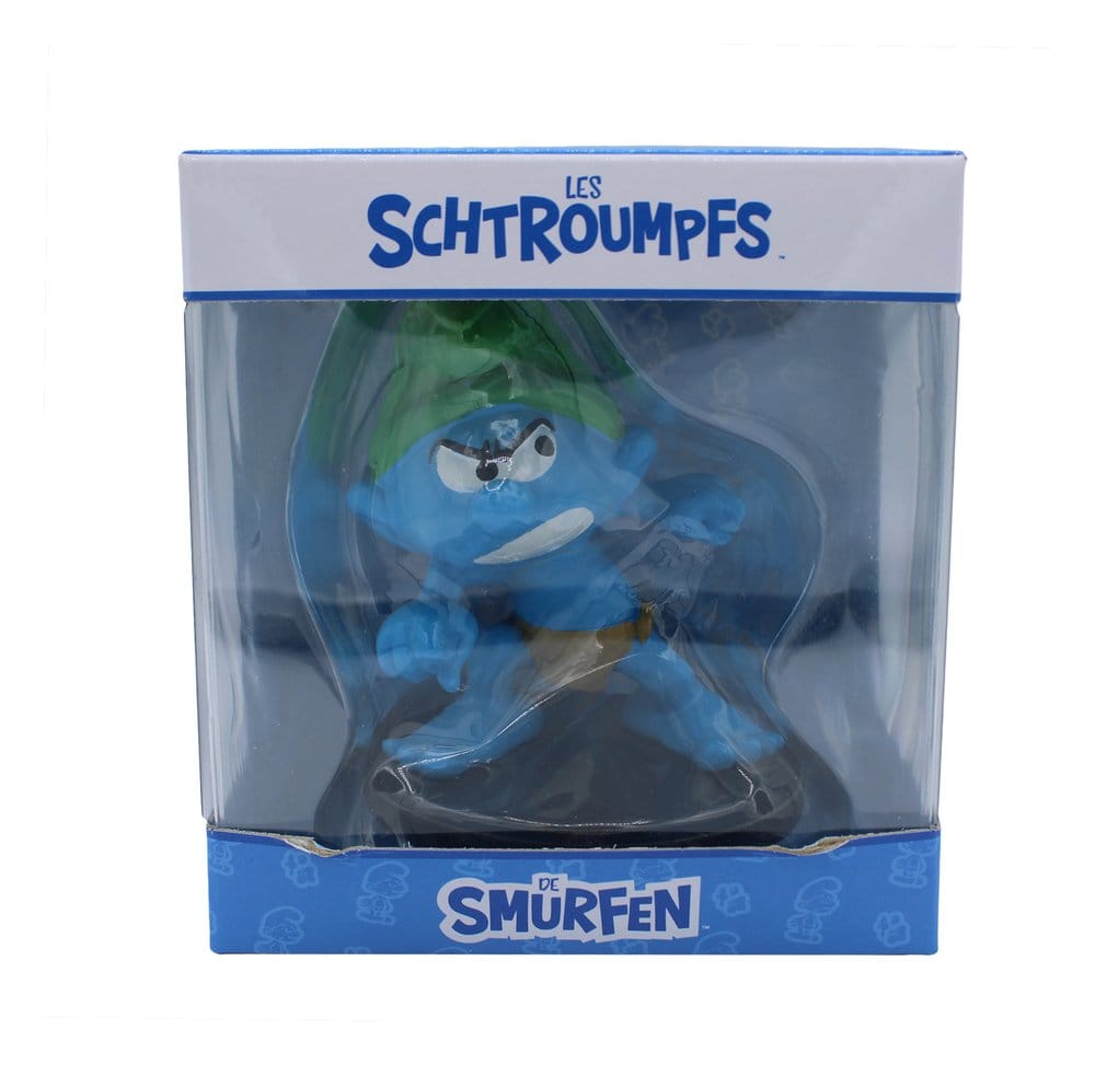 Les Schtroumpfs Statue Schtroumpf Sauvage 10 cm