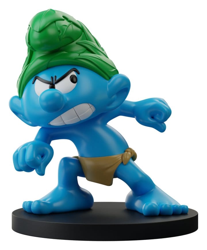Les Schtroumpfs Statue Schtroumpf Sauvage 10 cm