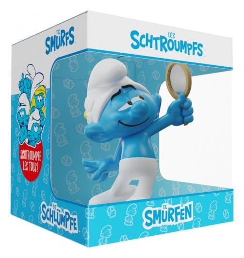 Les Schtroumpfs Statue Schtroumpf Coquet 11 cm