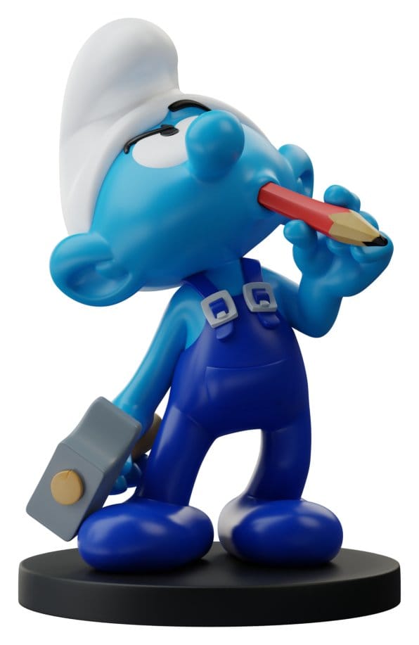 Les Schtroumpfs Statue Schtroumpf Bricoleur 11 cm