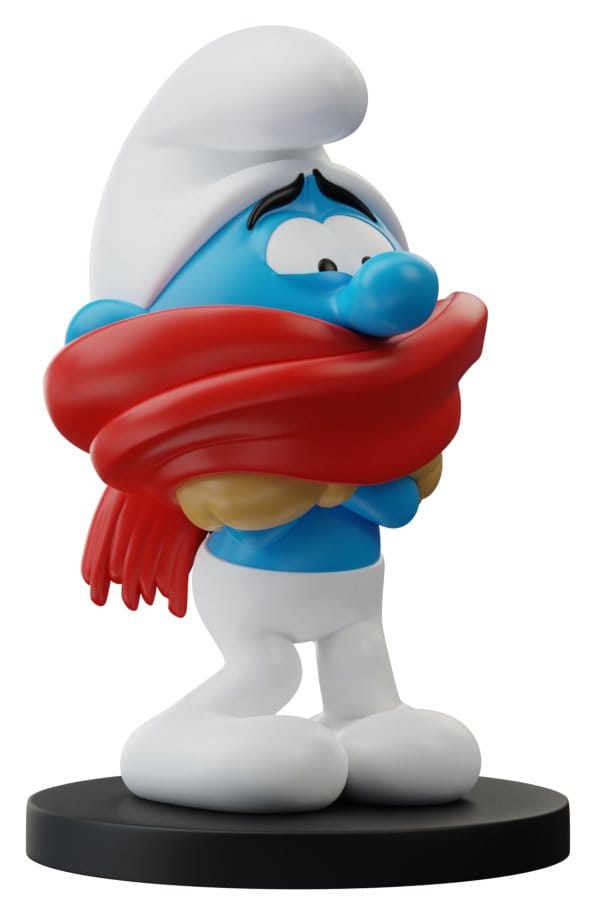 Les Schtroumpfs Statue Schtroumpf Frileux 12 cm