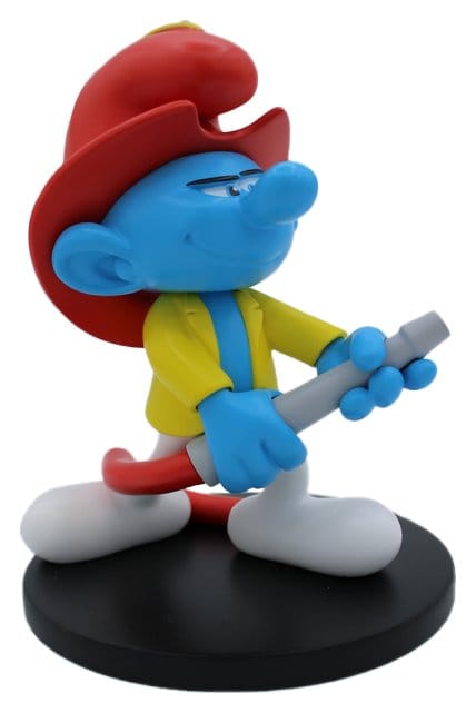Les Schtroumpfs Statue Schtroumpf Pompier 12 cm