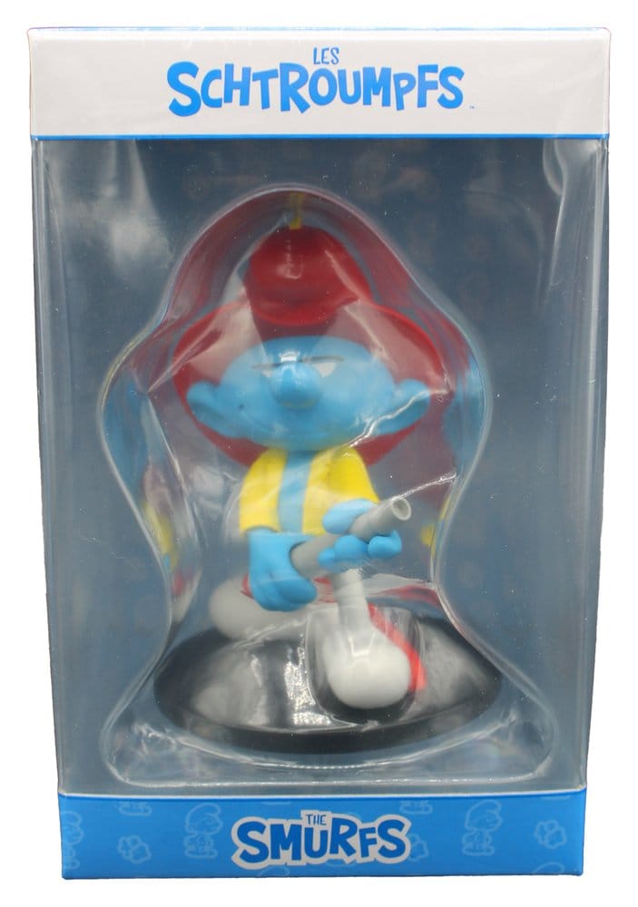 Les Schtroumpfs Statue Schtroumpf Pompier 12 cm