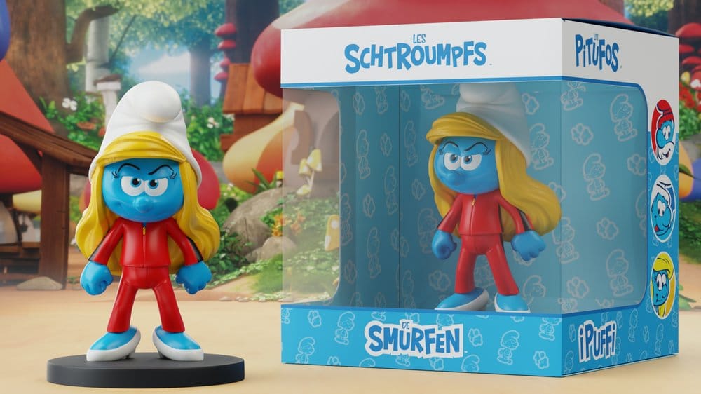 Les Schtroumpfs Statue Schtroumpfette Kung Fu 12 cm