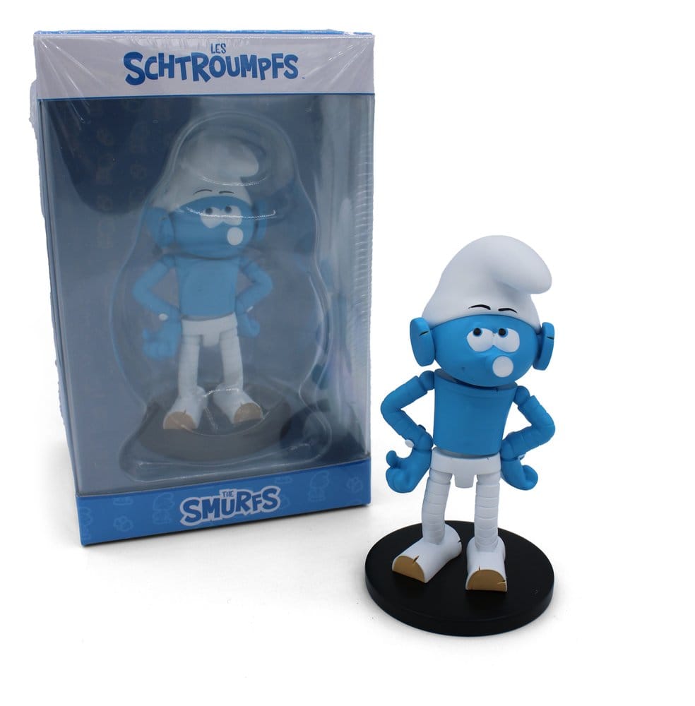 Les Schtroumpfs Statue Schtroumpf Robot 11 cm