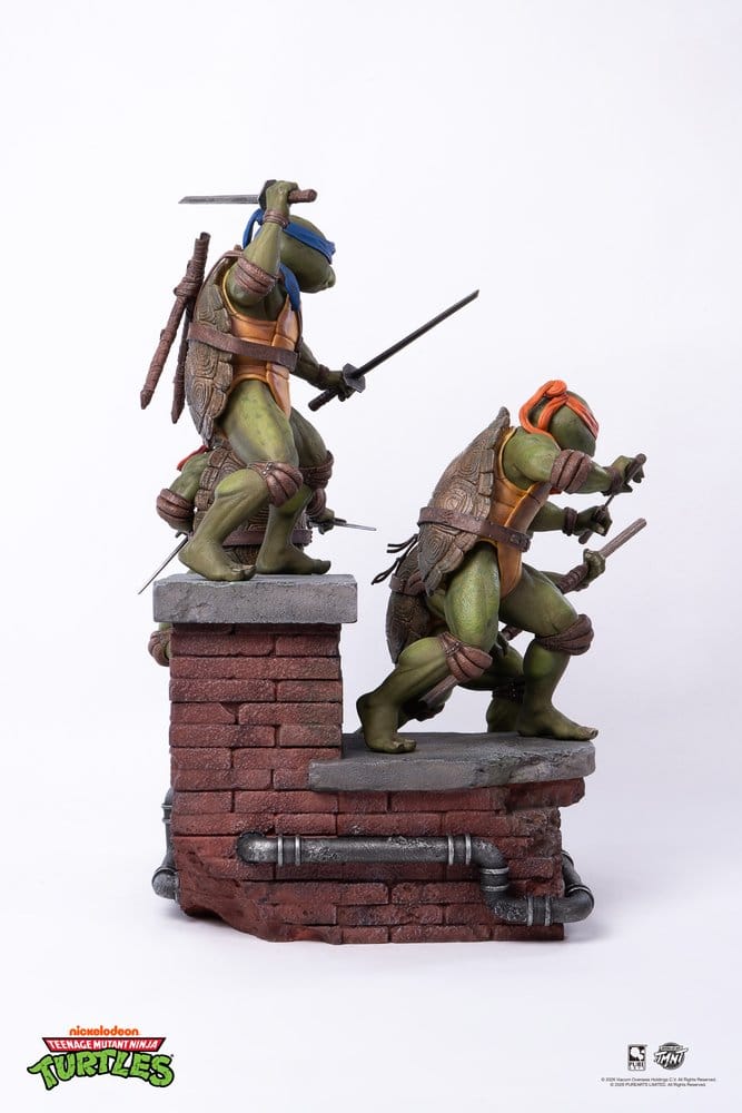 Les Tortues Ninja statuette 1/6 Movie Diorama 51 cm