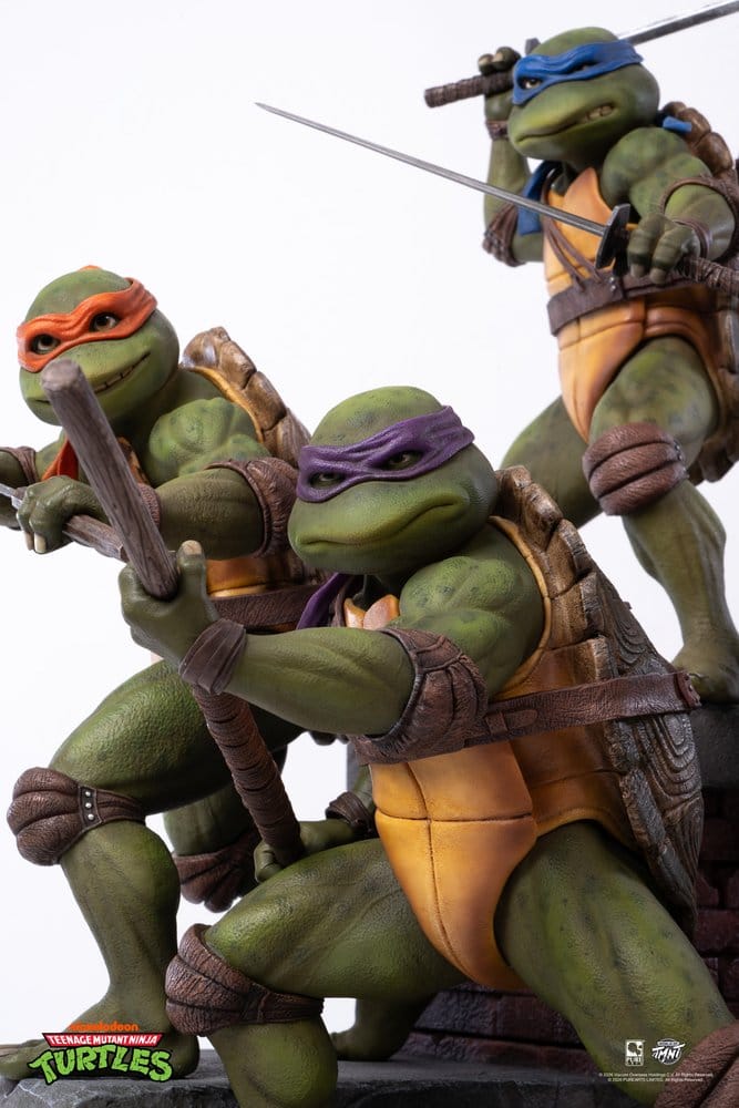 Les Tortues Ninja statuette 1/6 Movie Diorama 51 cm