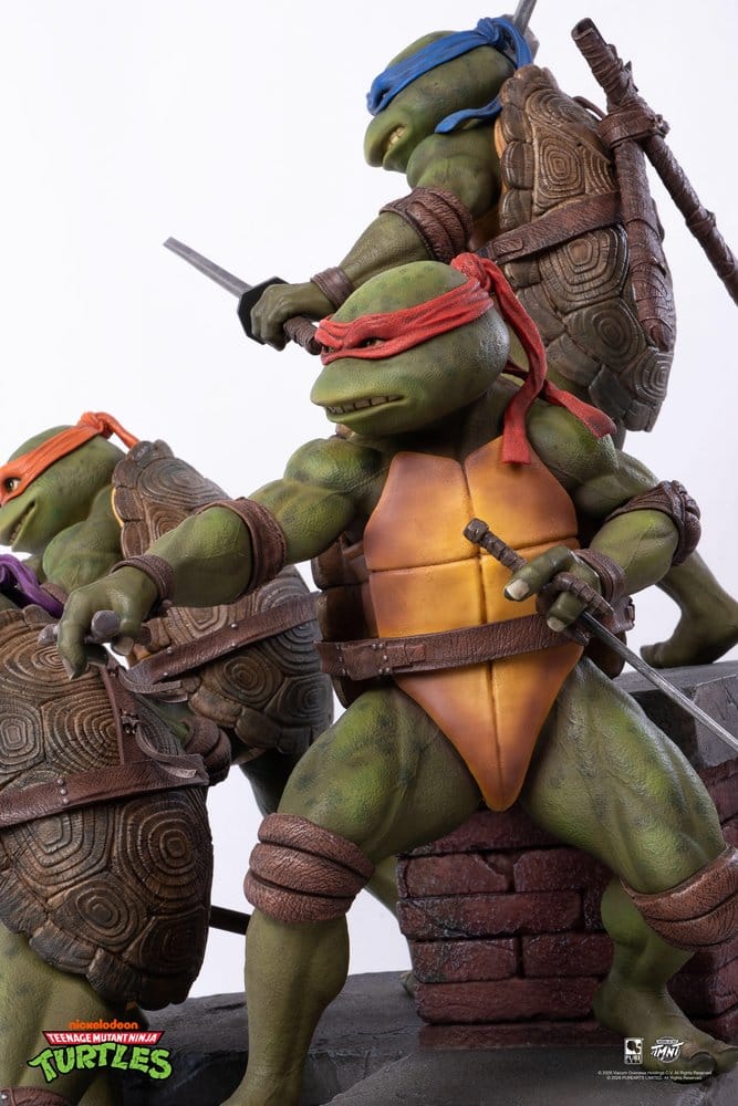 Les Tortues Ninja statuette 1/6 Movie Diorama 51 cm