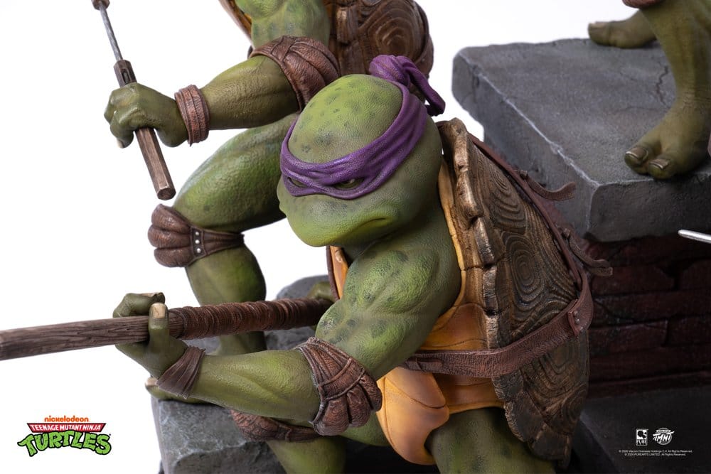 Les Tortues Ninja statuette 1/6 Movie Diorama 51 cm