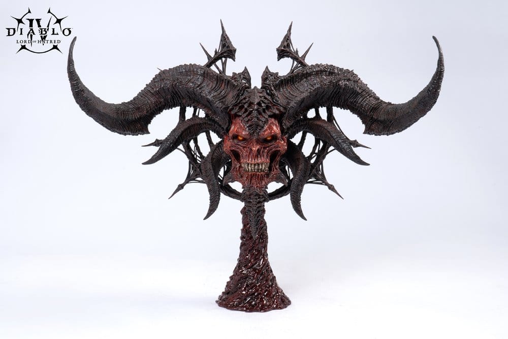 Diablo IV réplique 1/2 Scale Art Mask Mephisto 43 cm