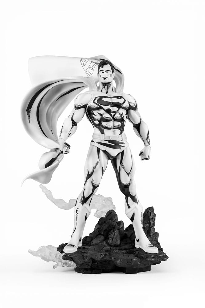 Man of Steel PX statuette PVC 1/8 SDCC 2024 Superman Black & White Version 36 cm