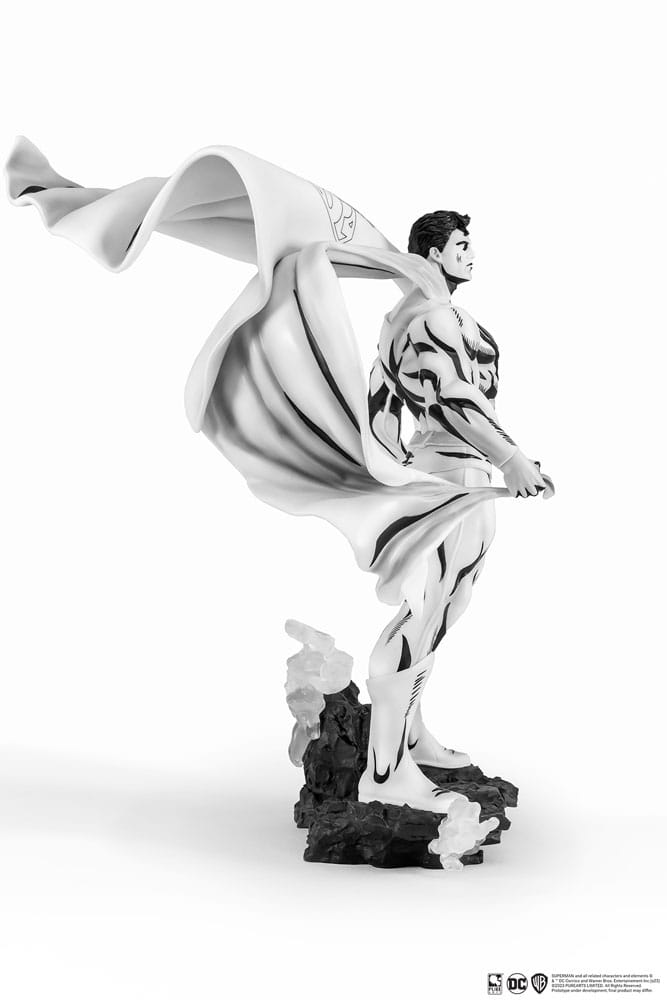 Man of Steel PX statuette PVC 1/8 SDCC 2024 Superman Black & White Version 36 cm