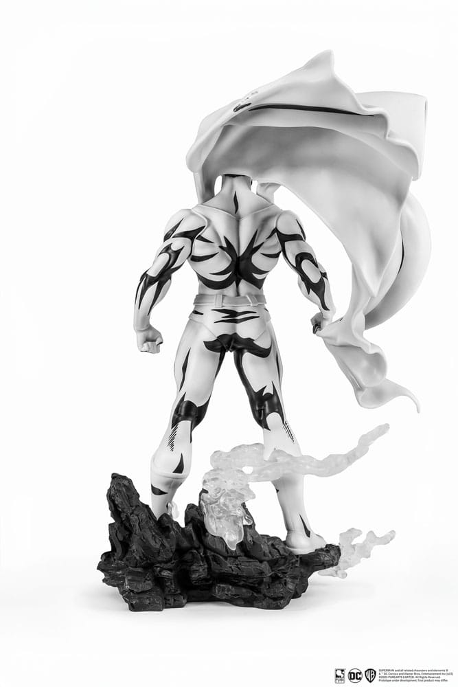 Man of Steel PX statuette PVC 1/8 SDCC 2024 Superman Black & White Version 36 cm