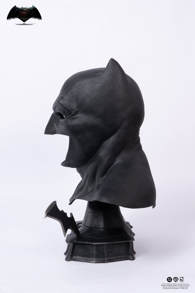 Justice League: Batman v Superman: Dawn of Justice réplique 1/1 Batman Cowl 51 cm