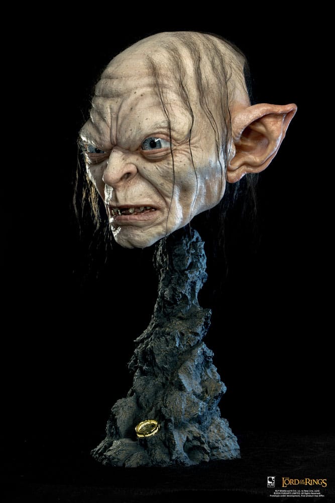 Le Seigneur des Anneaux réplique 1/1 Scale Art Mask Gollum 47 cm