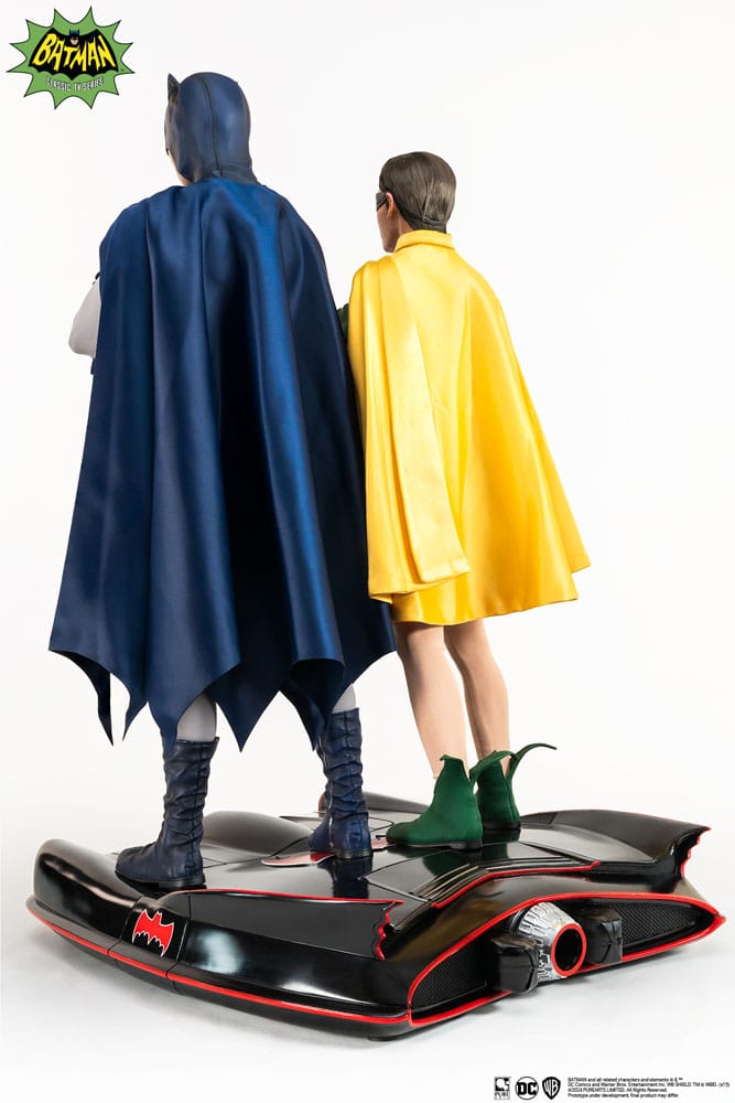 DC Comics statuette 1/4 Diorama Batman & Robin 1966 52 cm