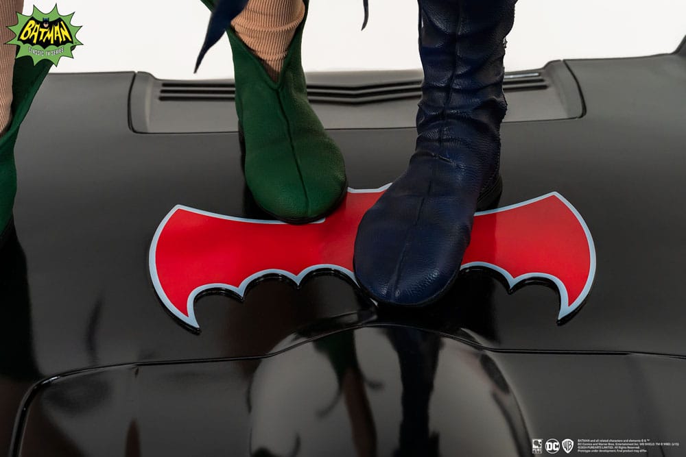 DC Comics statuette 1/4 Diorama Batman & Robin 1966 52 cm