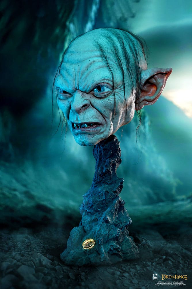 Le Seigneur des Anneaux réplique 1/1 Scale Art Mask Gollum Exclusive Edition 47 cm