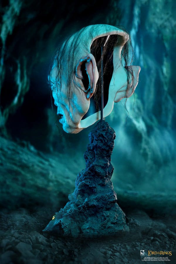 Le Seigneur des Anneaux réplique 1/1 Scale Art Mask Gollum Exclusive Edition 47 cm