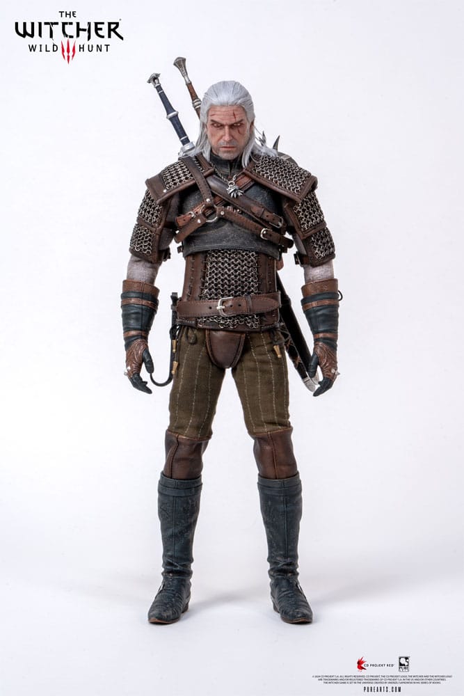 PureArts - 1:6 Articulated Figures - The Witcher 3 : Wild Hunt - Geralt de Riv Figurine 30cm