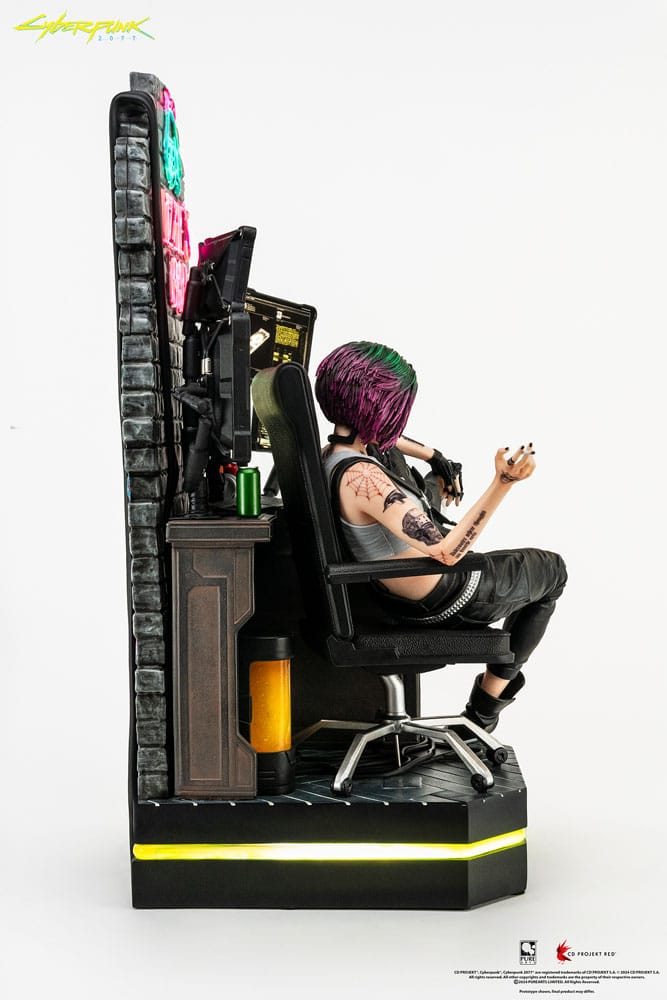 PureArts - 1:4 Scale Statues - Cyberpunk 2077 - Judy Alvarez Statue 51cm