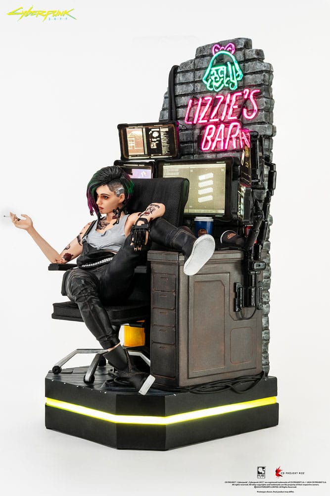 PureArts - 1:4 Scale Statues - Cyberpunk 2077 - Judy Alvarez Statue 51cm