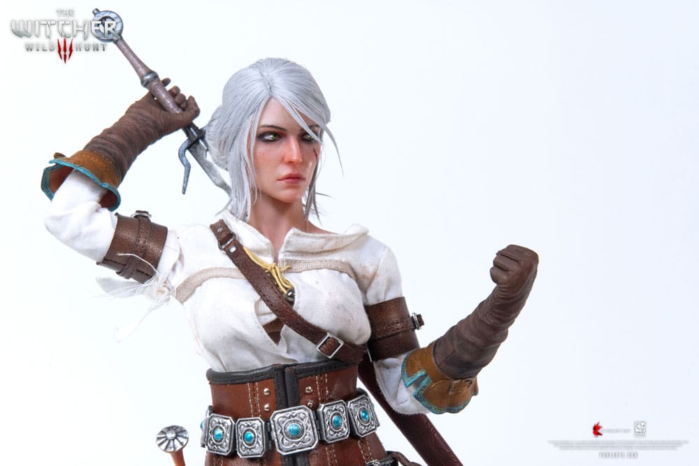 PureArts - 1:6 Articulated Figures - The Witcher 3 : Wild Hunt - Ciri of Cintra Figurine 30cm