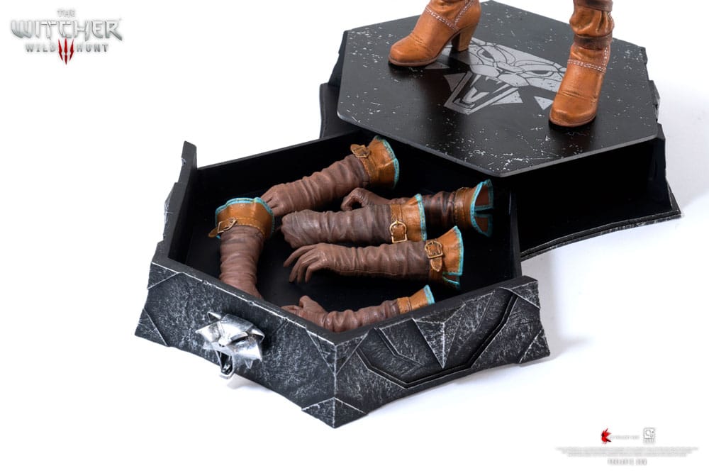 PureArts - 1:6 Articulated Figures - The Witcher 3 : Wild Hunt - Ciri of Cintra Figurine 30cm