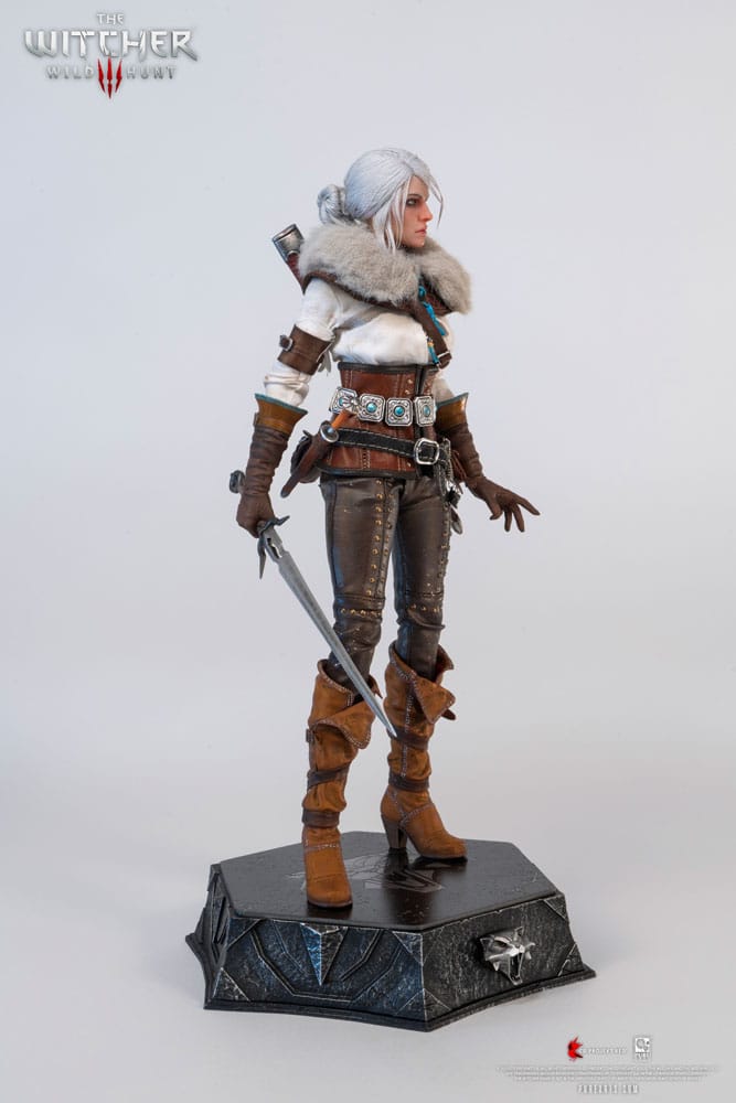 PureArts - 1:6 Articulated Figures - The Witcher 3 : Wild Hunt - Ciri of Cintra Figurine 30cm