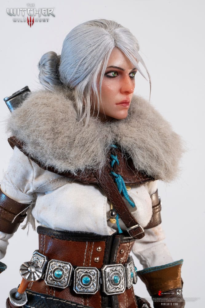 PureArts - 1:6 Articulated Figures - The Witcher 3 : Wild Hunt - Ciri of Cintra Figurine 30cm