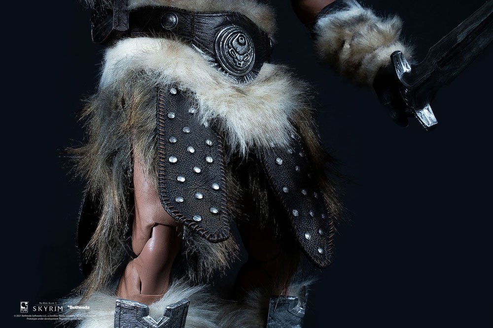 PureArts - 1:6 Articulated DELUXE Figures - Elder Scrolls V Skyrim - Dragonborn Figurine 32cm