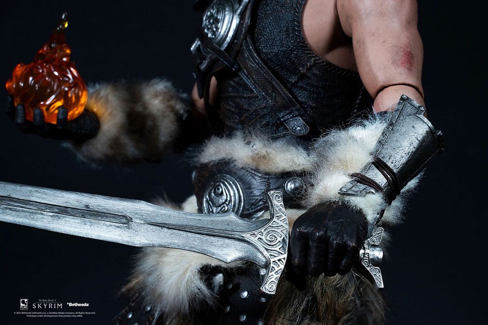 PureArts - 1:6 Articulated DELUXE Figures - Elder Scrolls V Skyrim - Dragonborn Figurine 32cm