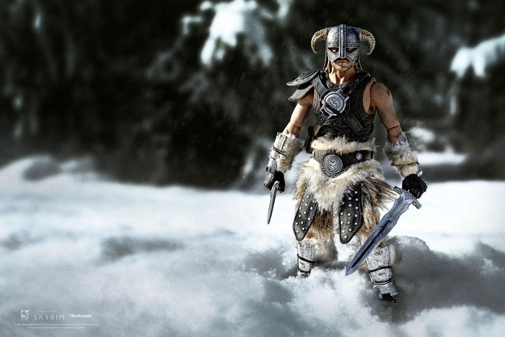 PureArts - 1:6 Articulated DELUXE Figures - Elder Scrolls V Skyrim - Dragonborn Figurine 32cm