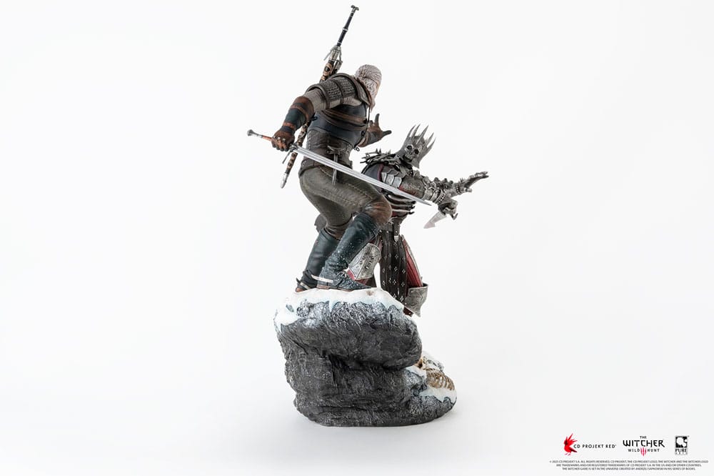 The Witcher 3: Wild Hunt statuette 1/6 Diorama Geralt vs Eredin 50 cm