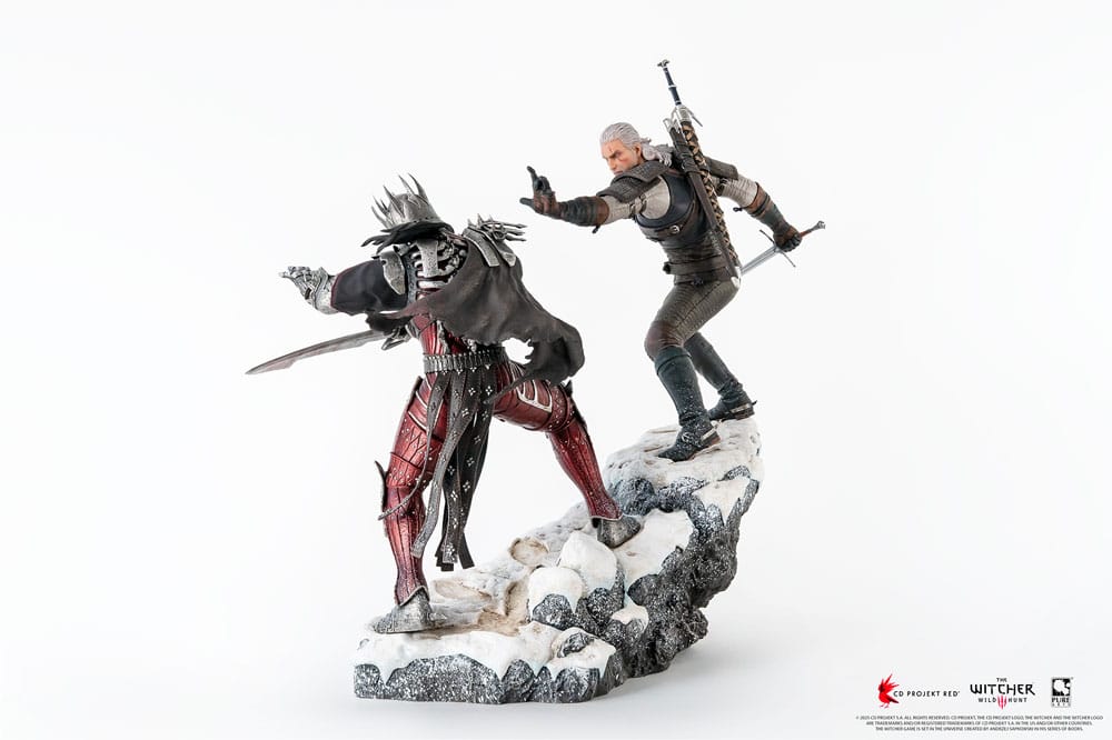 The Witcher 3: Wild Hunt statuette 1/6 Diorama Geralt vs Eredin 50 cm